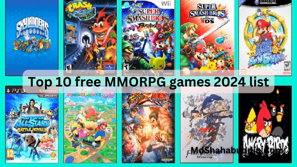 Top 10 free MMORPG games 2024 list B Govt